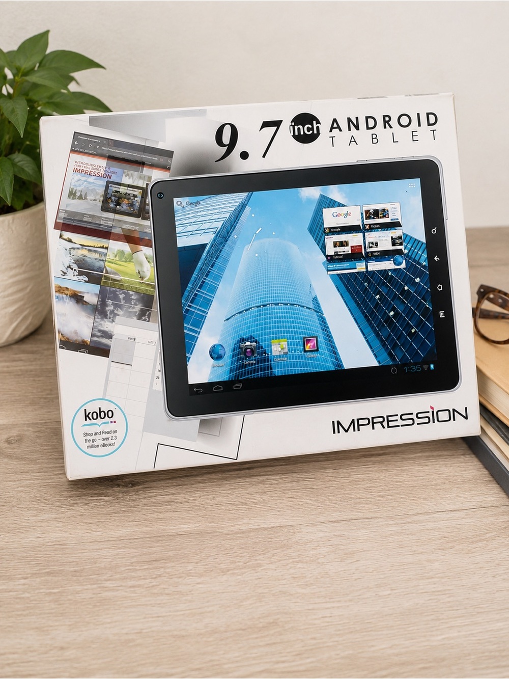Impression 9.7” Android Tablet | Original Box | WiFi Touchscreen Tablet